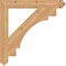 Ekena Millwork Merced Arts & Crafts Smooth Bracket, Western Red Cedar, 3 1/2"W x 30"D x 30"H BKT04X30X30MRC03SWR - alternate 4
